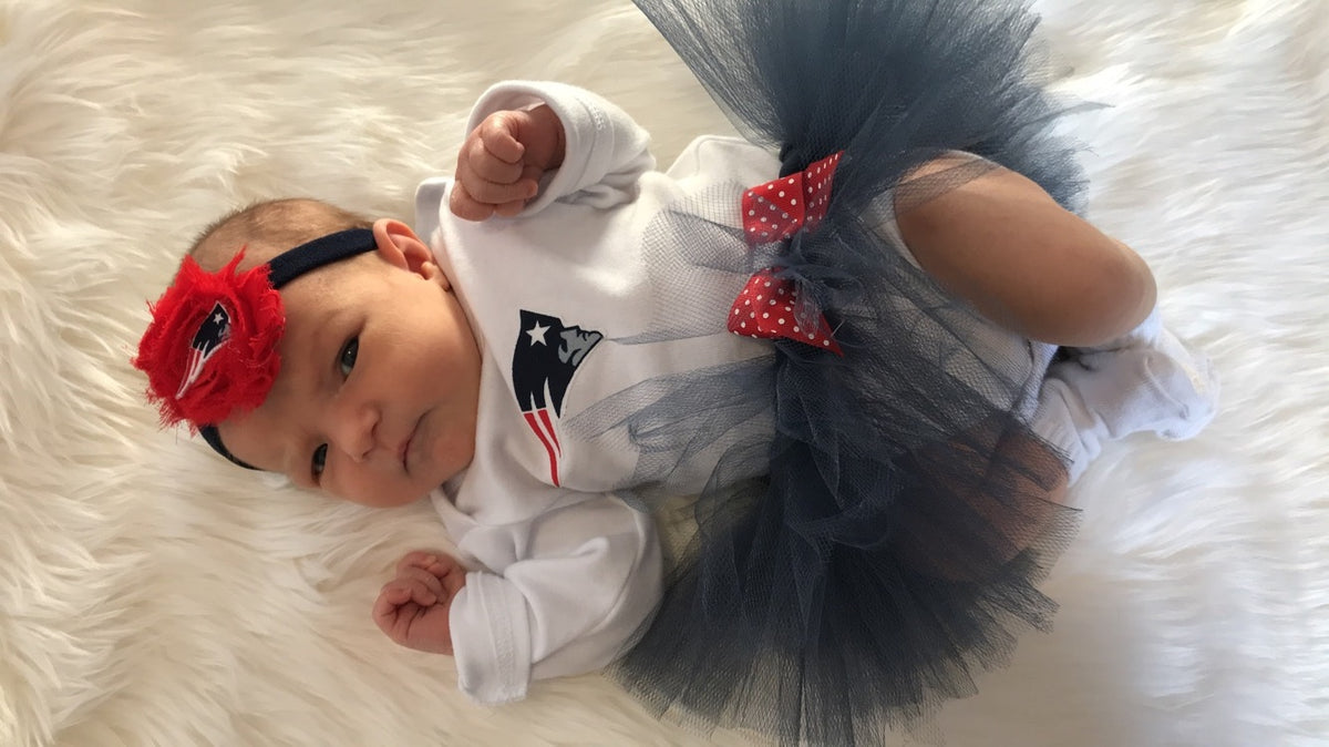 Patriots outfit best sale for baby girl