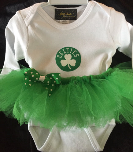 Boston Celtics Baby Tutu Couture