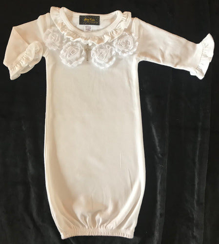 Post Christening Cotton Gown