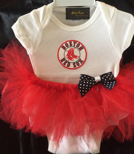 Boston Red Sox Tutu Outfit