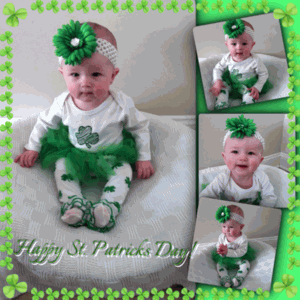 Baby St.Patrick's Day Tutu Set